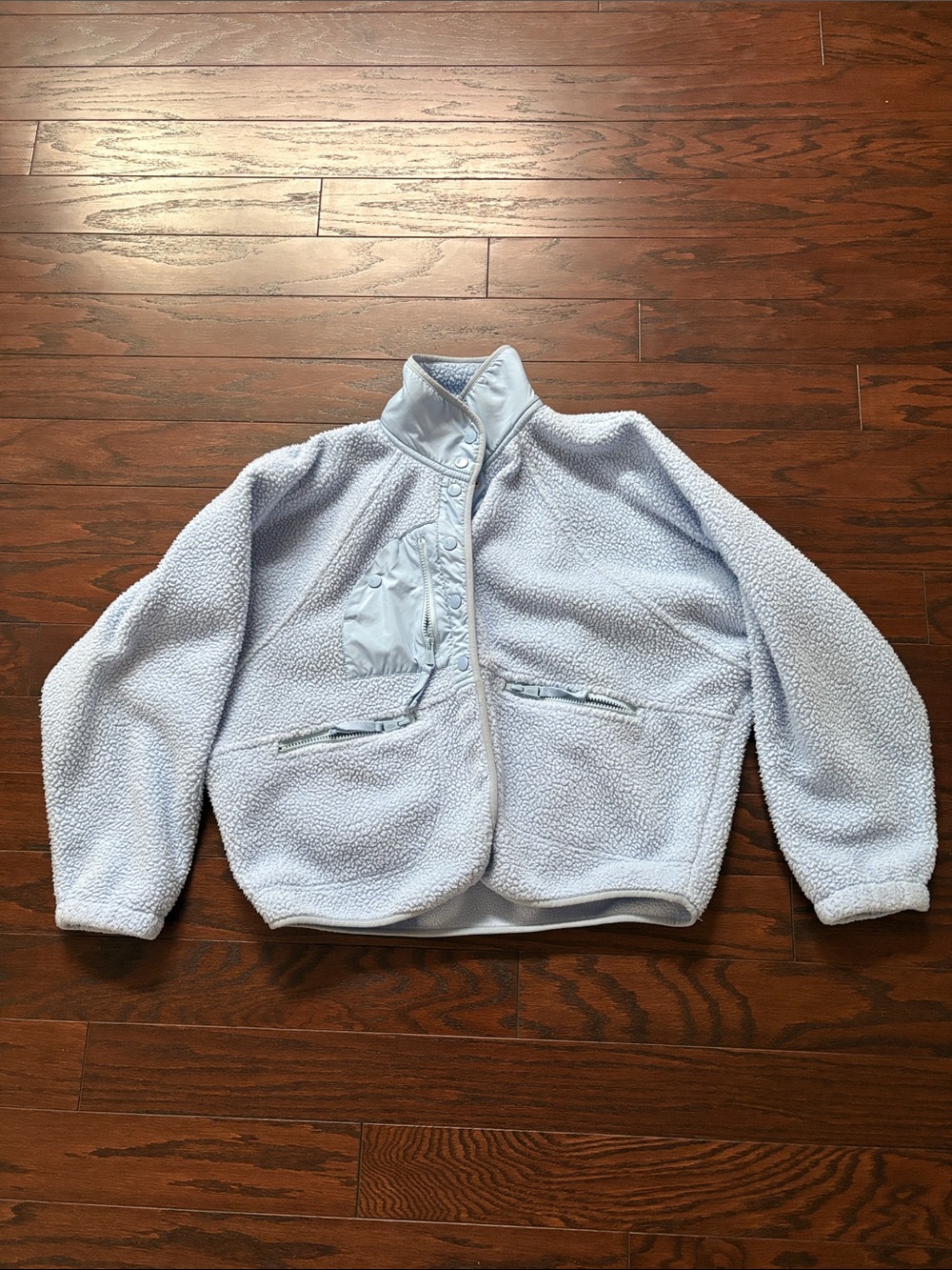 Hit the Slopes Light Blue Fleece Jacket